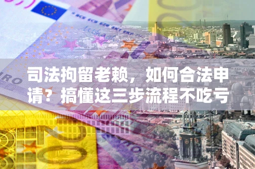 武汉司法拘留老赖，如何合法申请？搞懂这三步流程不吃亏！