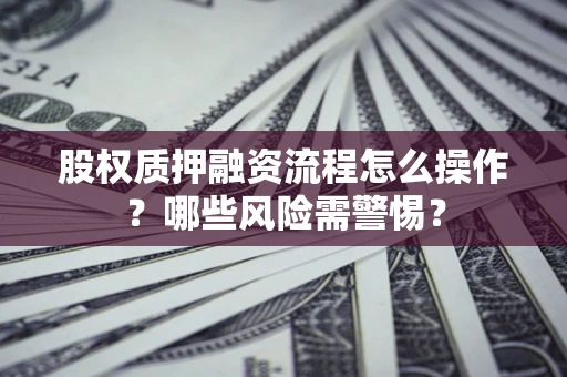 武汉股权质押融资流程怎么操作？哪些风险需警惕？