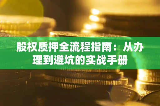 武汉股权质押全流程指南：从办理到避坑的实战手册