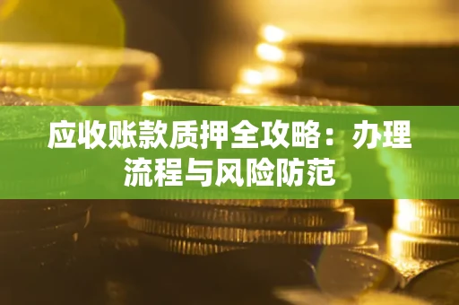武汉应收账款质押全攻略：办理流程与风险防范