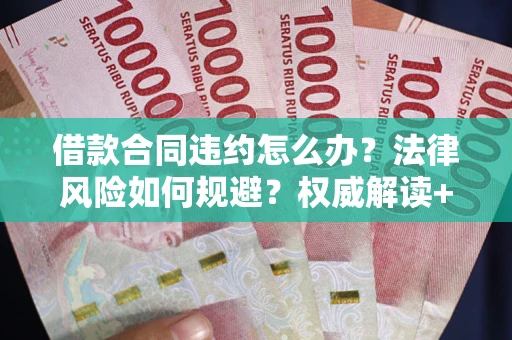 武汉借款合同违约怎么办?法律风险如何规避?权威解读+实用指南 武汉借款合同违约怎么办?法律风险如何规避?权威解读+实用指南