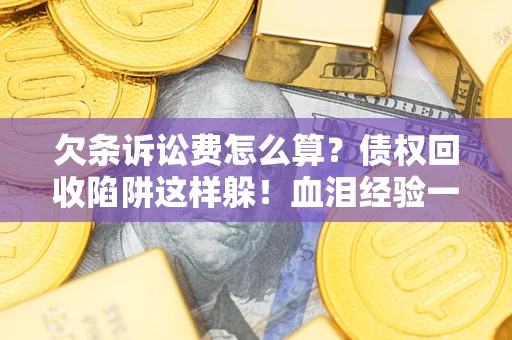 武汉欠条诉讼费怎么算？债权回收陷阱这样躲！血泪经验一次讲透