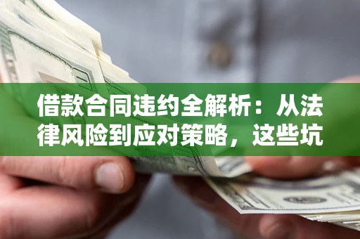 武汉借款合同违约全解析：从法律风险到应对策略，这些坑别再踩！