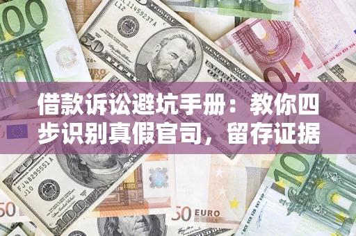 武汉借款诉讼避坑手册：教你四步识别真假官司，留存证据不踩雷
