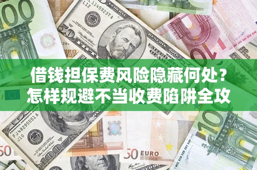 武汉借钱担保费风险隐藏何处？怎样规避不当收费陷阱全攻略！